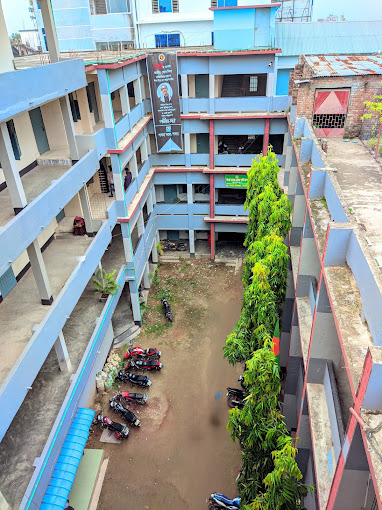 Pabna College campus courtyard